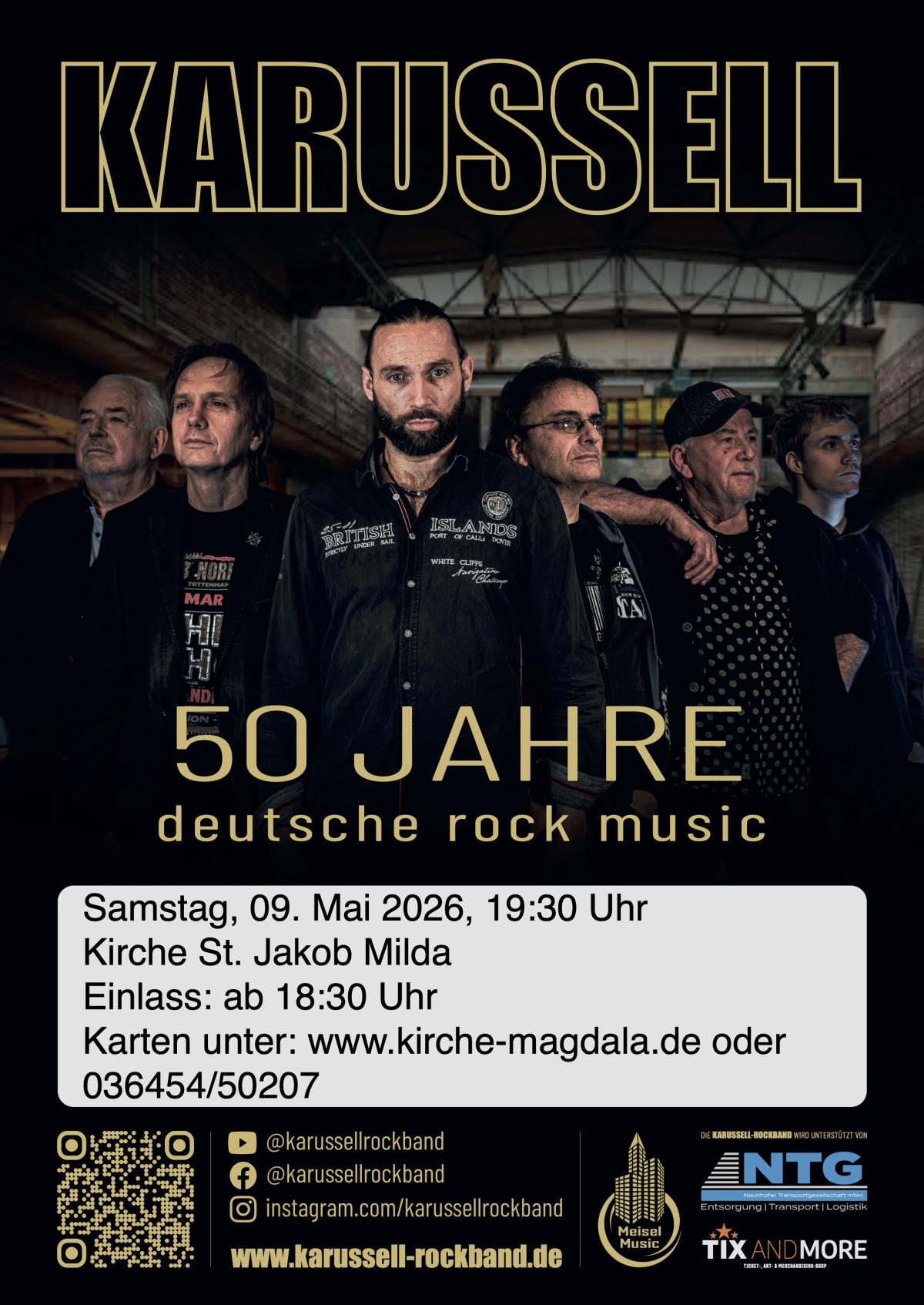 PLAKAT Website | Foto: Karussel-Rockband