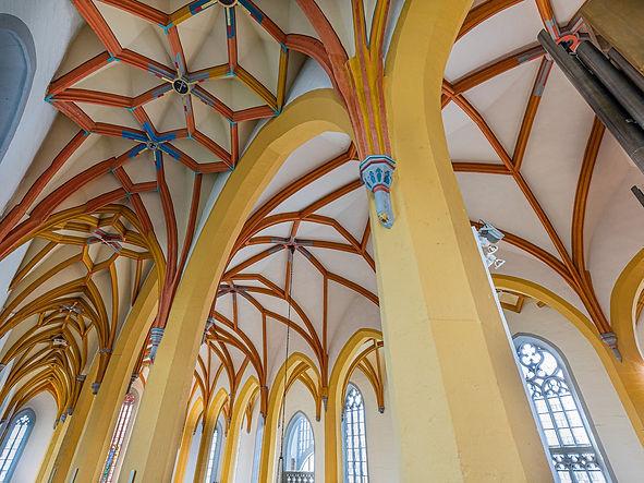 Innenraum Stadtkirche Gewölbe Copyright Jenaer Kirchbauverein e.V. Günter Widiger Innenraum Stadtkirche Gewölbe Copyright Jenaer Kirchbauverein e.V. Günter Widiger