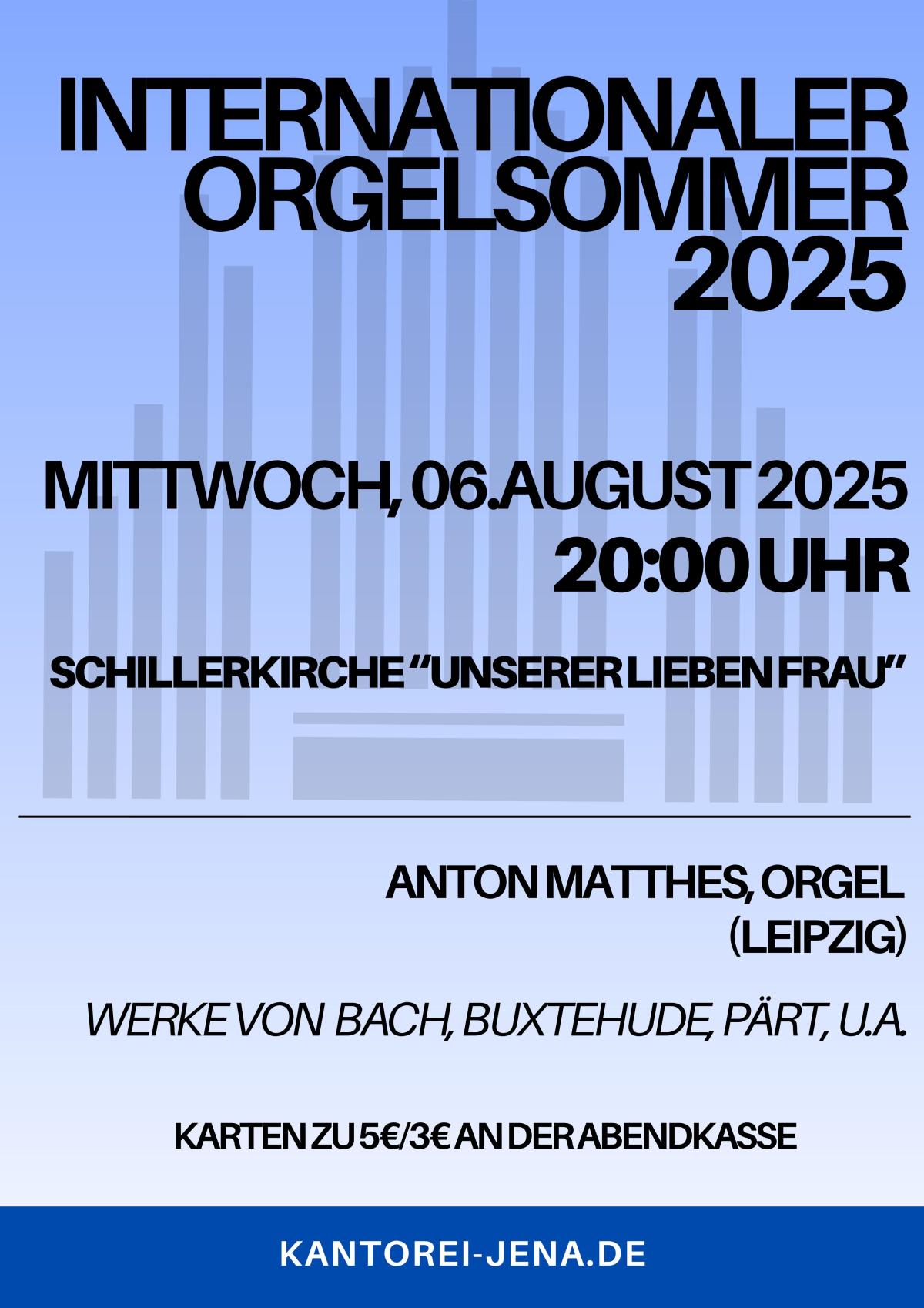 Orgelsommer 06.08.2025 - Farbe Page 1 | Foto: lf Orgelsommer 06.08.2025 - Farbe Page 1 | Foto: lf