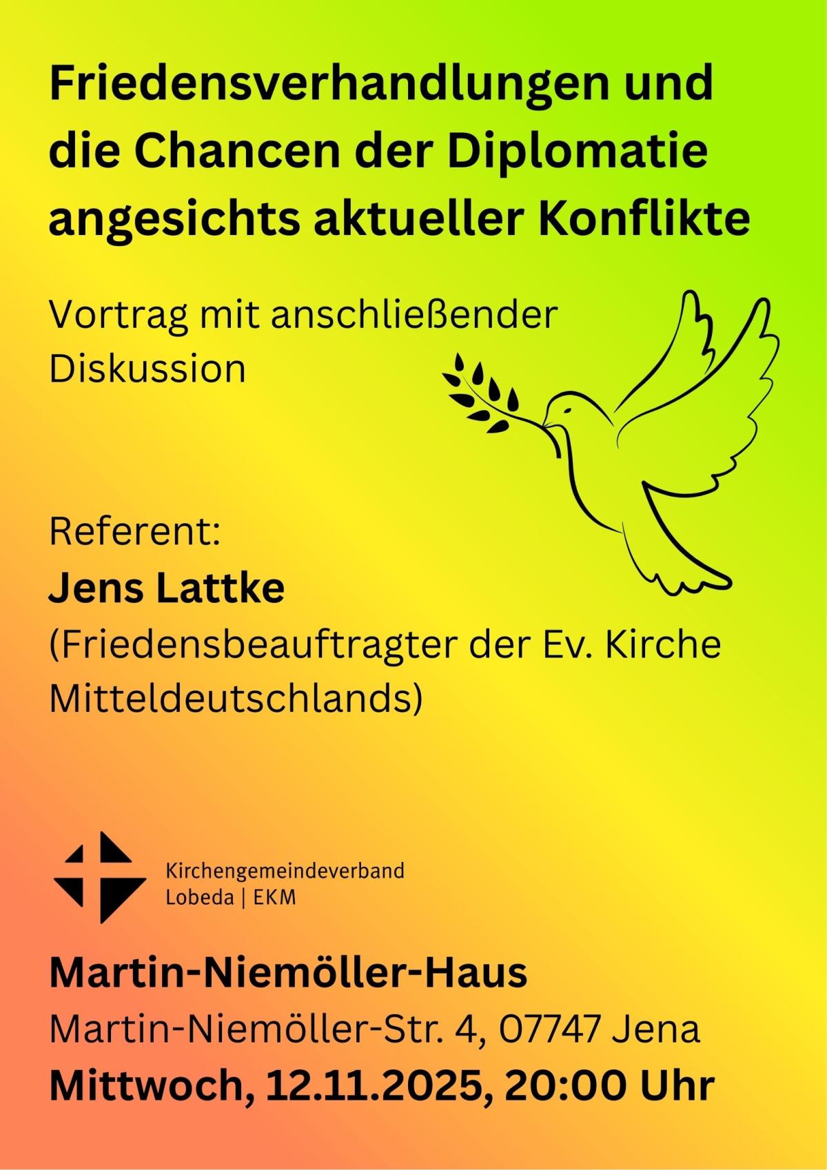 Vortrag Frieden + Diplomatie | Foto: KGV Lobeda