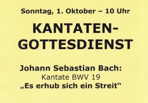 BWV 19, Plakat Page 1 | Foto: Martin Meier