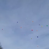 Ballonaktion zur Familienkirche  Bild: Privat